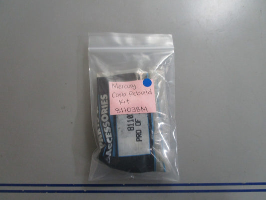 *NEW OEM* 0810 Mercury Quicksilver Carburetor Rebuild Kit 811038M