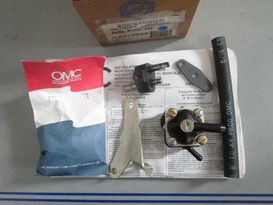 NEW OEM 174523 0174523 OMC Johnson Evinrude Fuel Pump Kit 0820