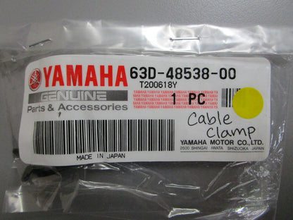*NEW OEM* 0810 Yamaha Cable Clamp 63D-48538-00