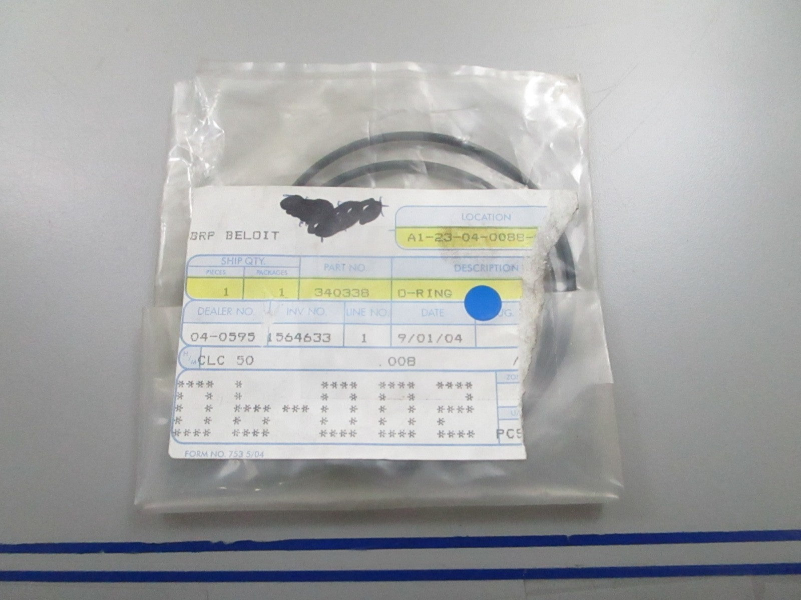 *NEW OEM* 0810 OMC Johnson Evinrude O-Ring 340338 0340338