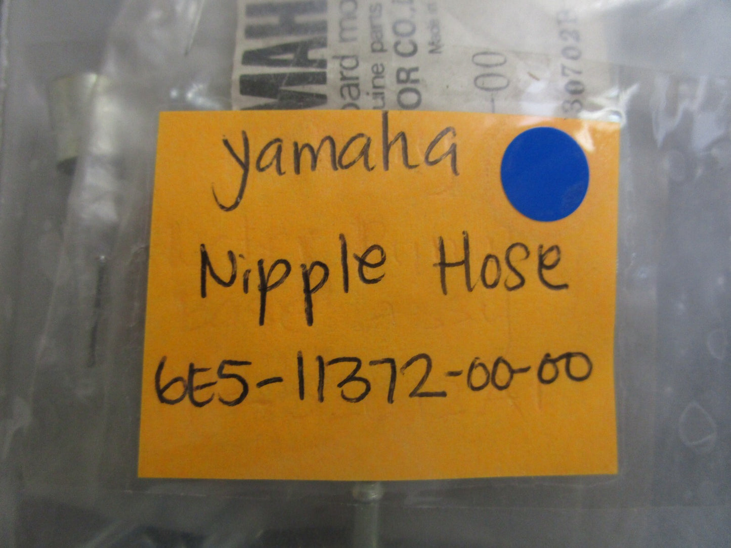 *NEW OEM* 0810 Yamaha Nipple Hose 6E5-11372-00-00