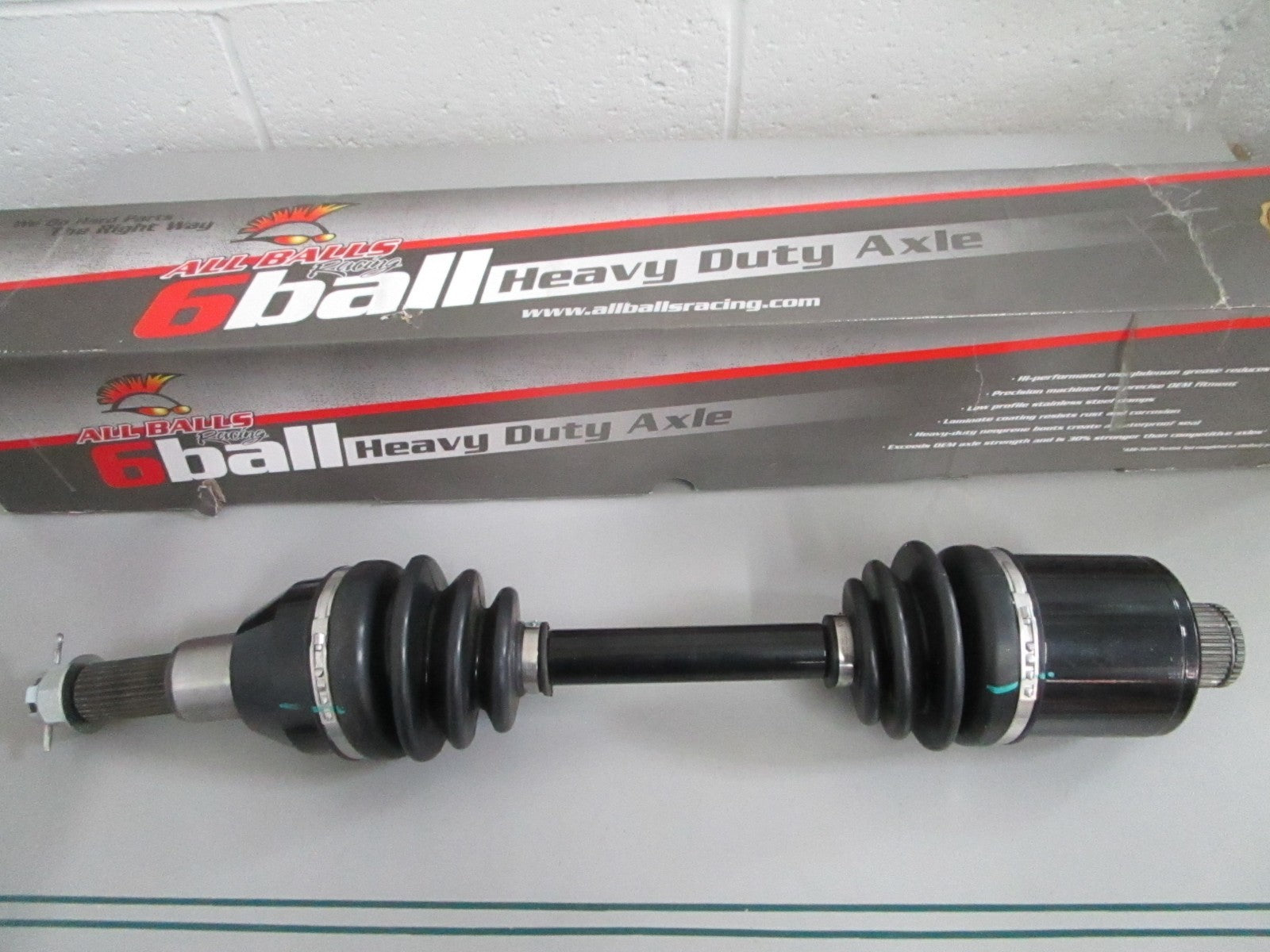 All Balls NEW AB6-PO-8-302 Polaris 6 Ball Heavy Duty CV Axle NOS Part 0820