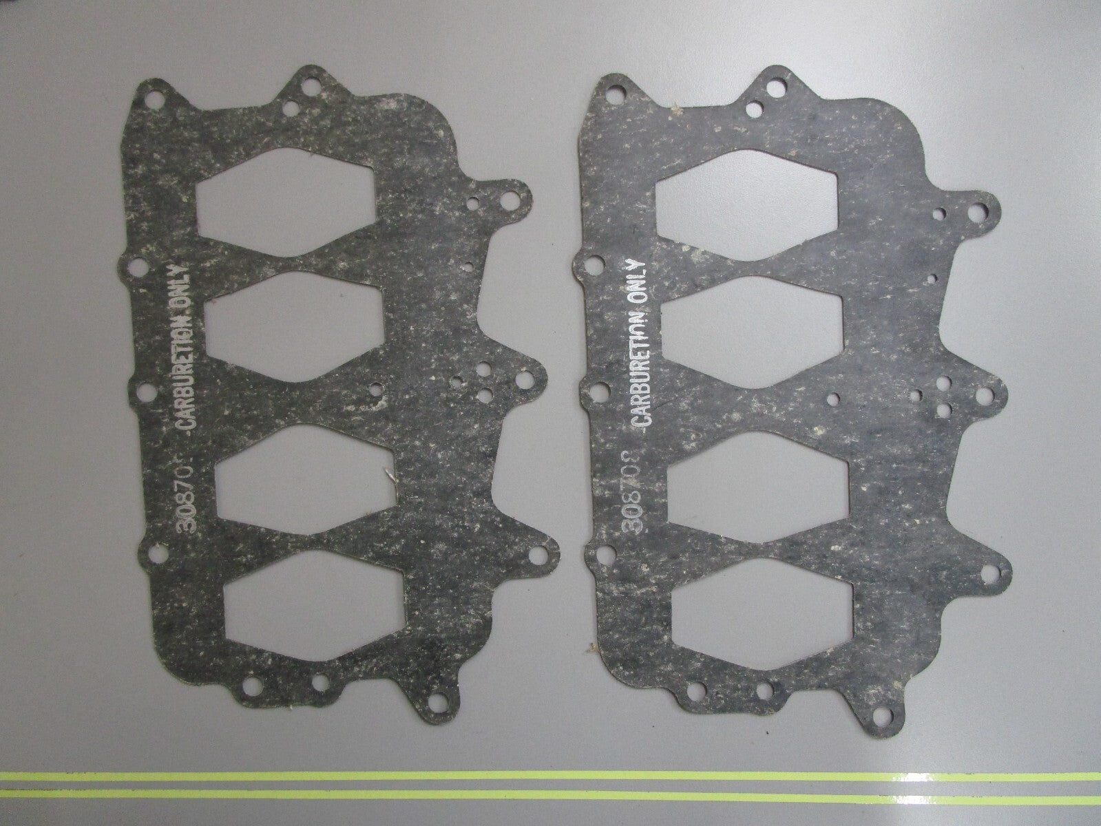 *NEW OEM* (LOT OF 2) 0810 OMC Johnson Evinrude Gasket 308708 0308708