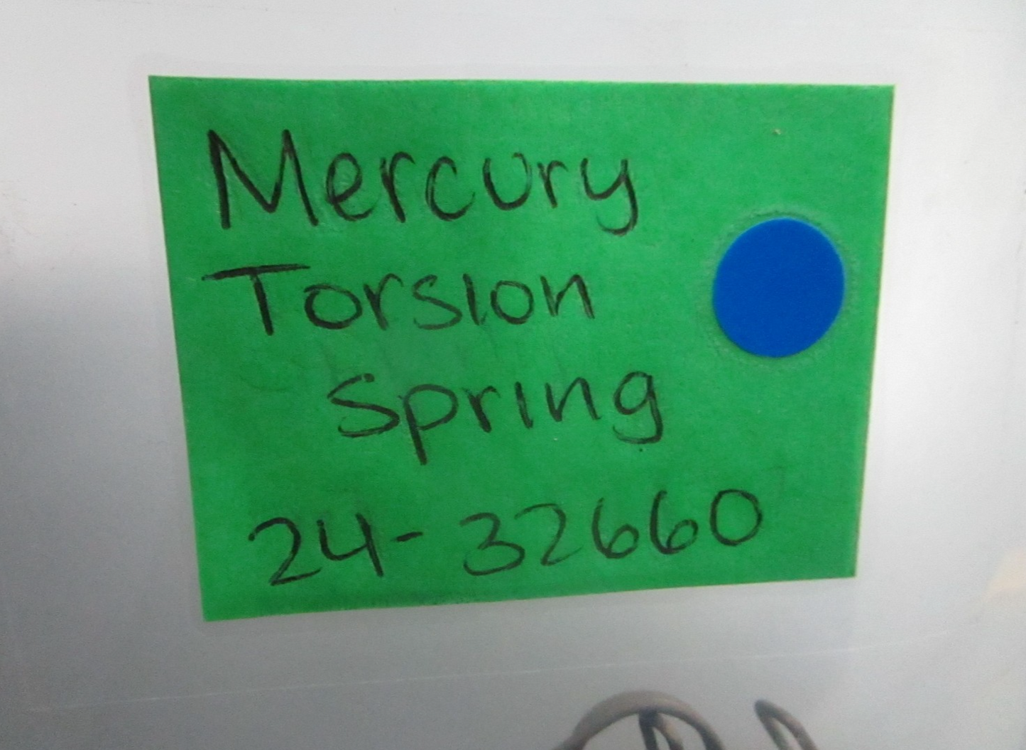 *NEW OEM* 0810 Mercury Quicksilver Torsion Spring 24-32660