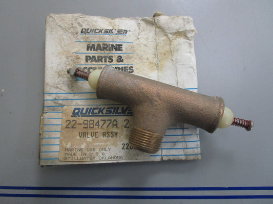 *NEW OEM* 0820 Mercury Quicksilver Valve Assy 22-98477A2