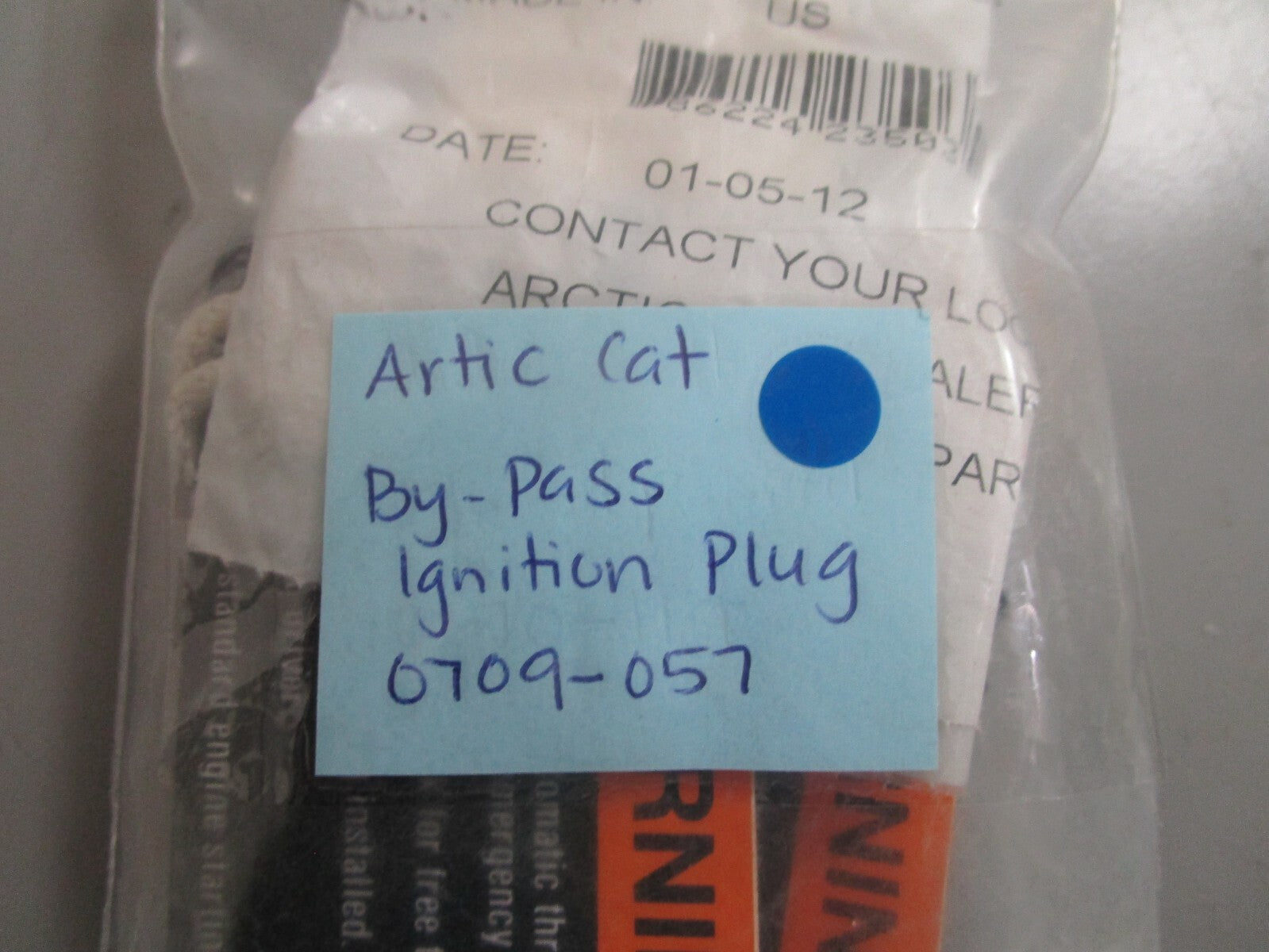 *NEW OEM* (LOT OF 2) 0810 Arctic Cat By-Pass Ignition Plug 0709-057