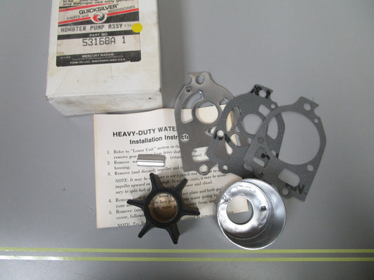 *NEW OEM* 0810 Mercury Quicksilver Water Pump Assembly 53168A1