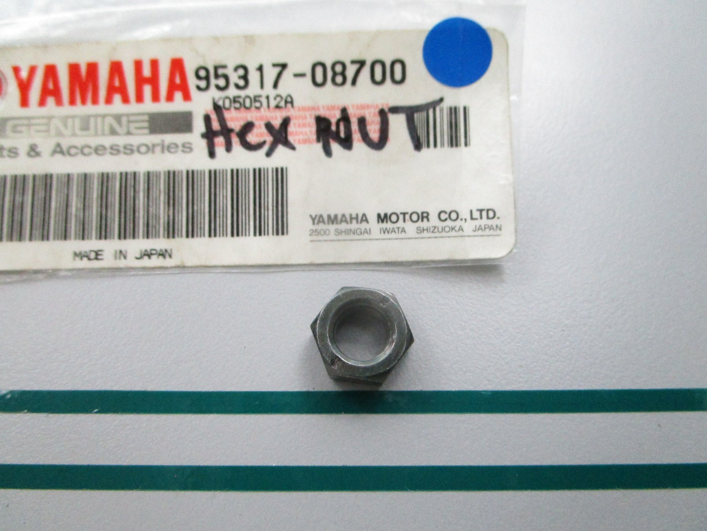 NEW OEM 95317-08700 Yamaha Hex Nut 0810