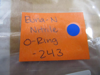 *NEW* (LOT OF 6) 0810 Buna-N Nitrile O-Ring -243