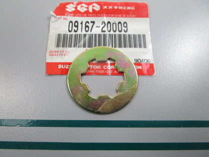 NEW OEM 09167-20009 Suzuki Lock Washer 0810