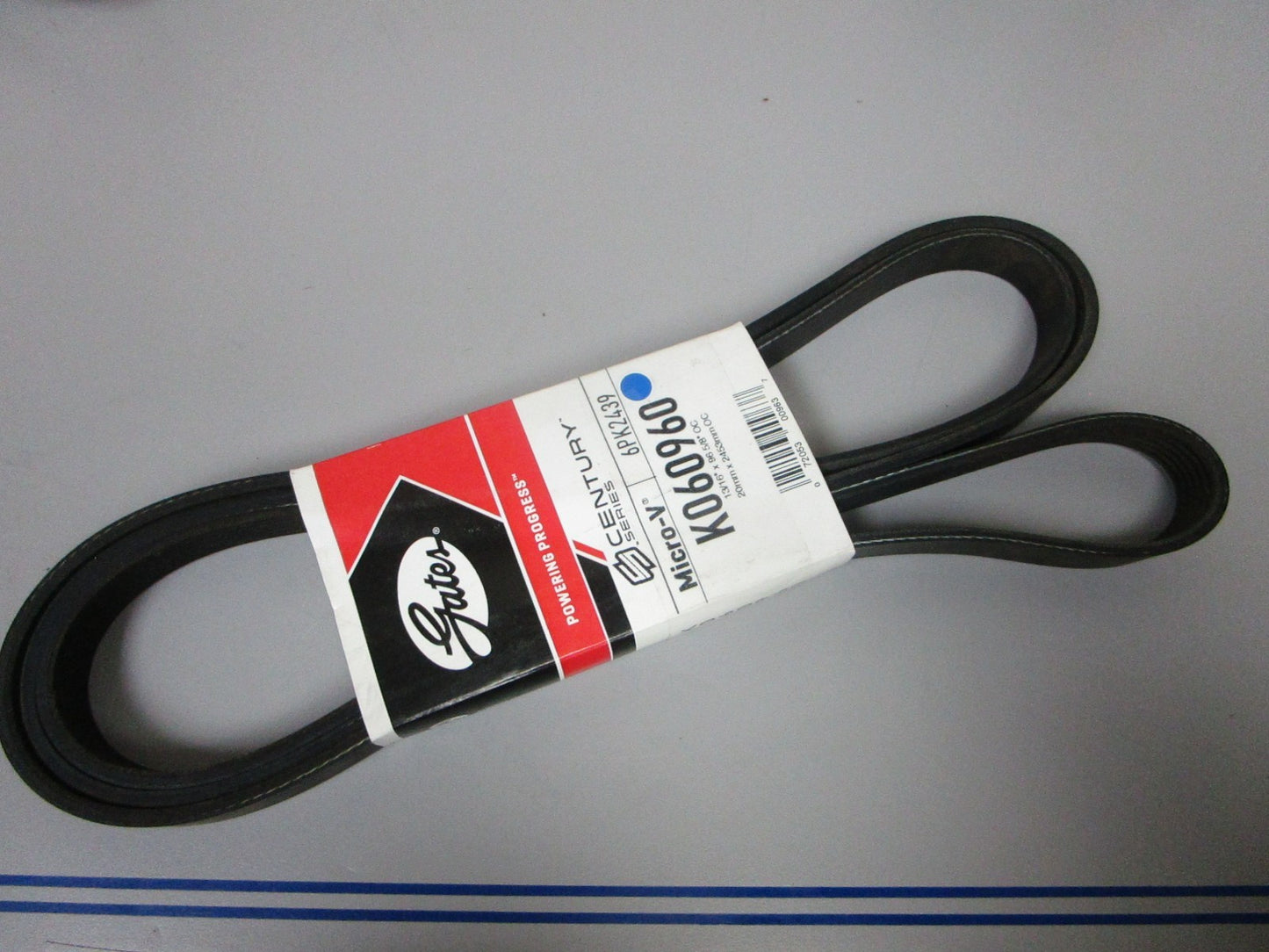 NEW K060960 Gates Micro-V 13/16" x 96 ⅝" Serpentine Belt 0720