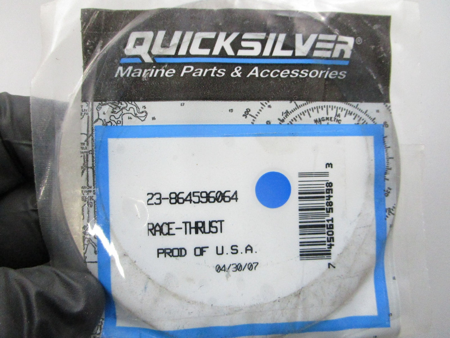 NEW OEM 23-864596064 Mercury Quicksilver Thrust Race 0810