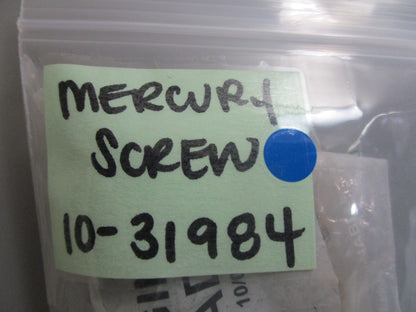 *NEW OEM* (LOT OF 5) 0810 Mercury Quicksilver Screw 10-31984