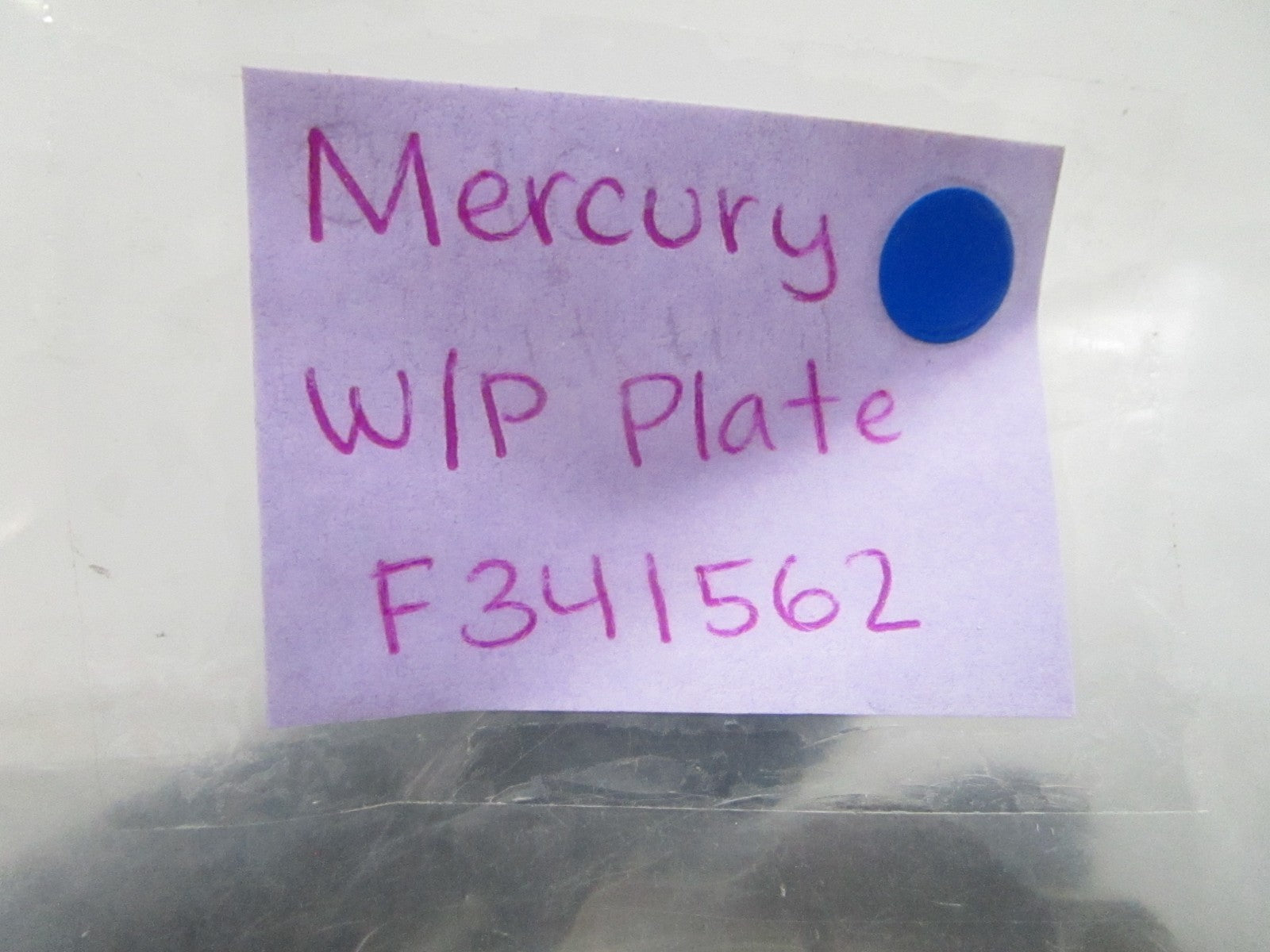 *NEW OEM* 0810 Mercury Quicksilver Water Pump Plate F341562