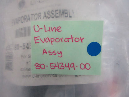 *NEW OEM* 0820 U-Line Evaporator Assy 80-54349-00