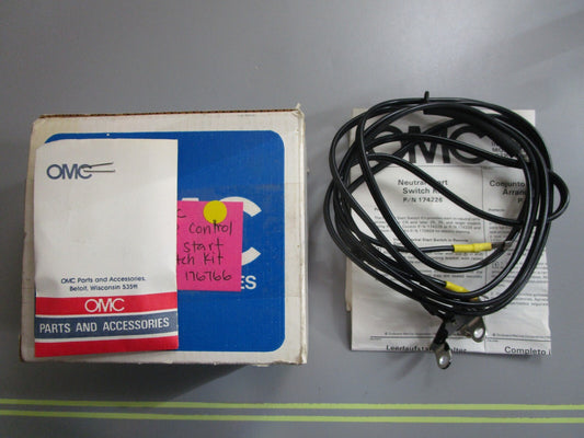 *NEW OEM* 0820 OMC Johnson Evinrude Remote Control Neutral Switch Kit 174266