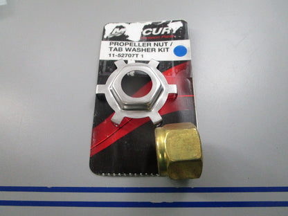 NEW OEM Mercury Quicksilver 11-52707T 1 Propeller Nut/Tab Washer Kit 0810