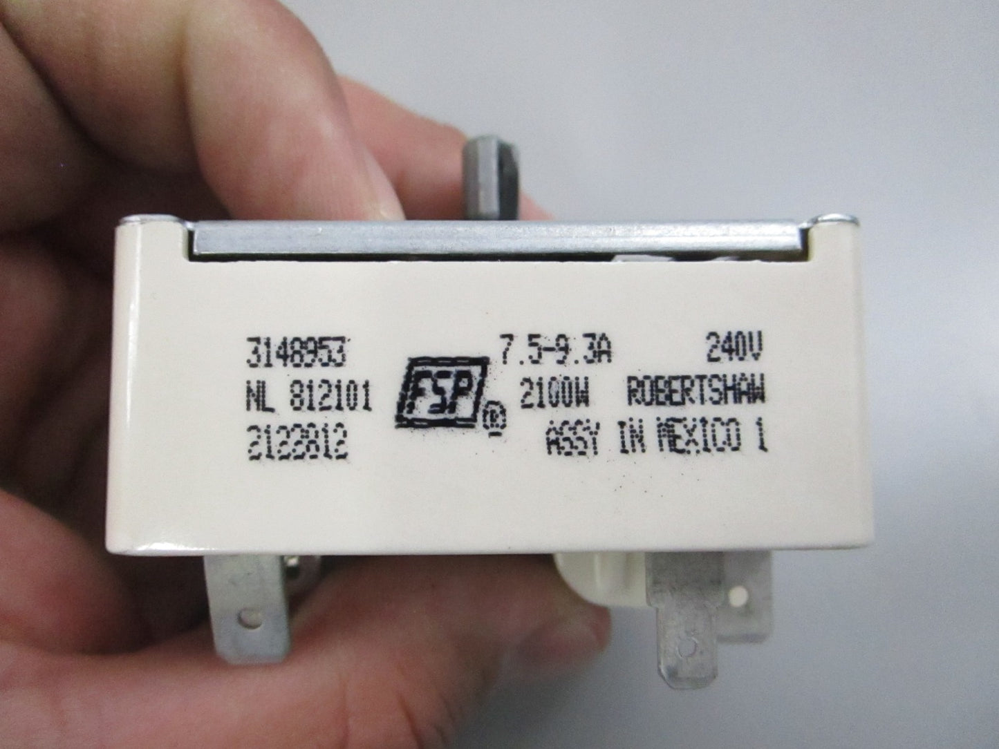 Whirlpool NEW OEM Range Infinite Switch 8" WP3148953 NOS 0810