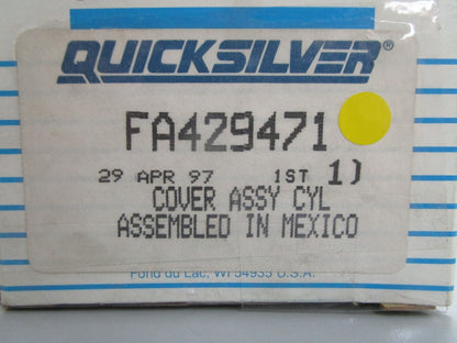 *NEW OEM* 0820 Mercury Quicksilver Cylinder Cover Assy FA429471