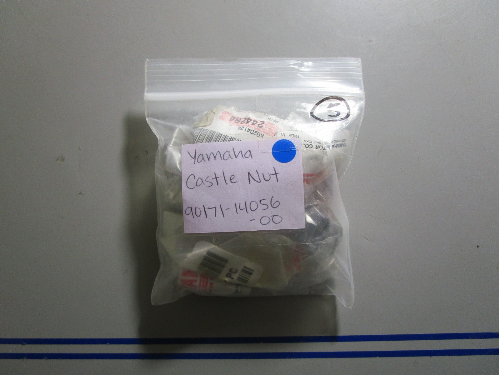 *NEW OEM* 0810 Yamaha Castle Nut 90171-14056-00