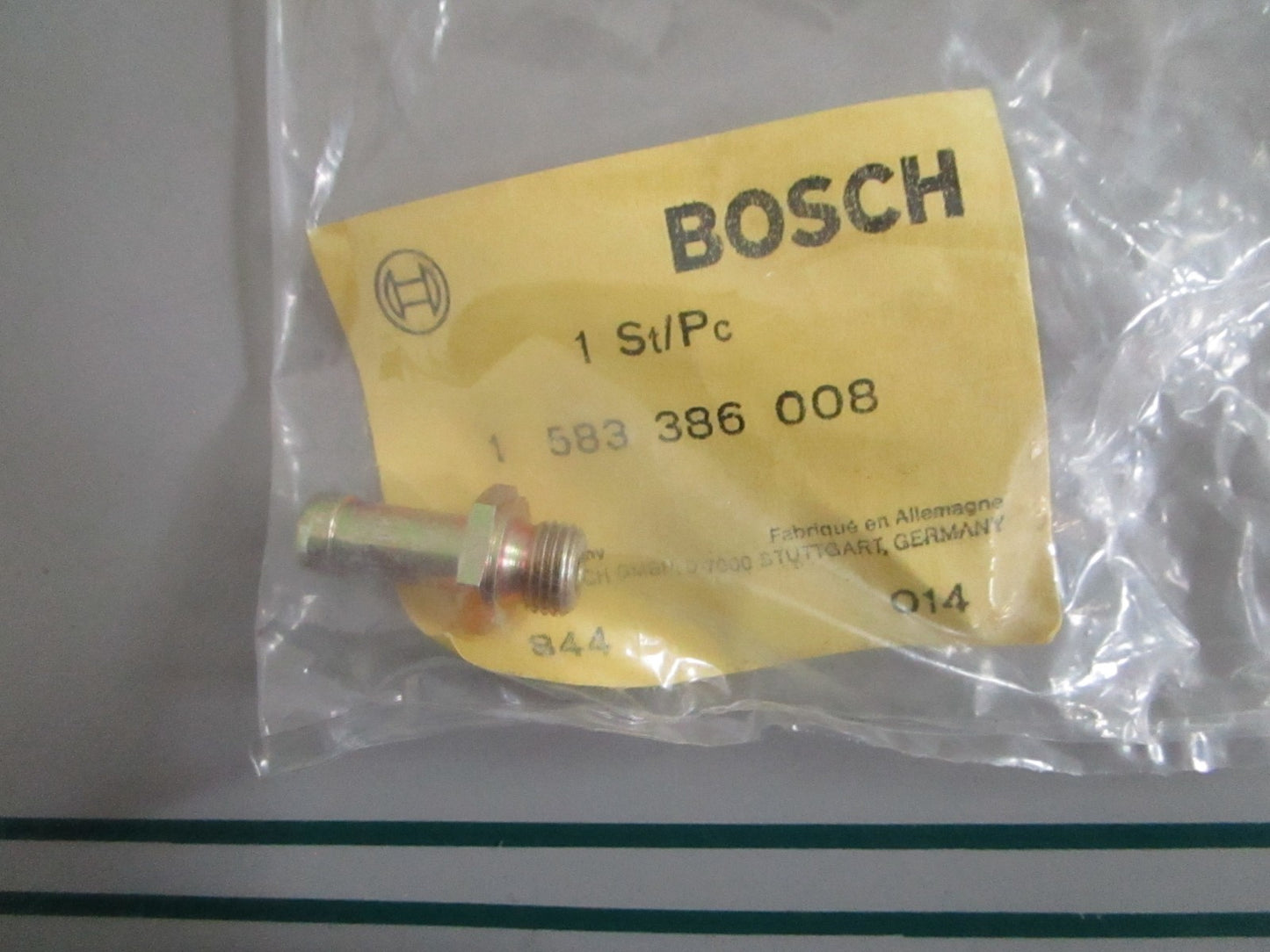 NEW OEM 1583386008 Bosch Check Valve 0820