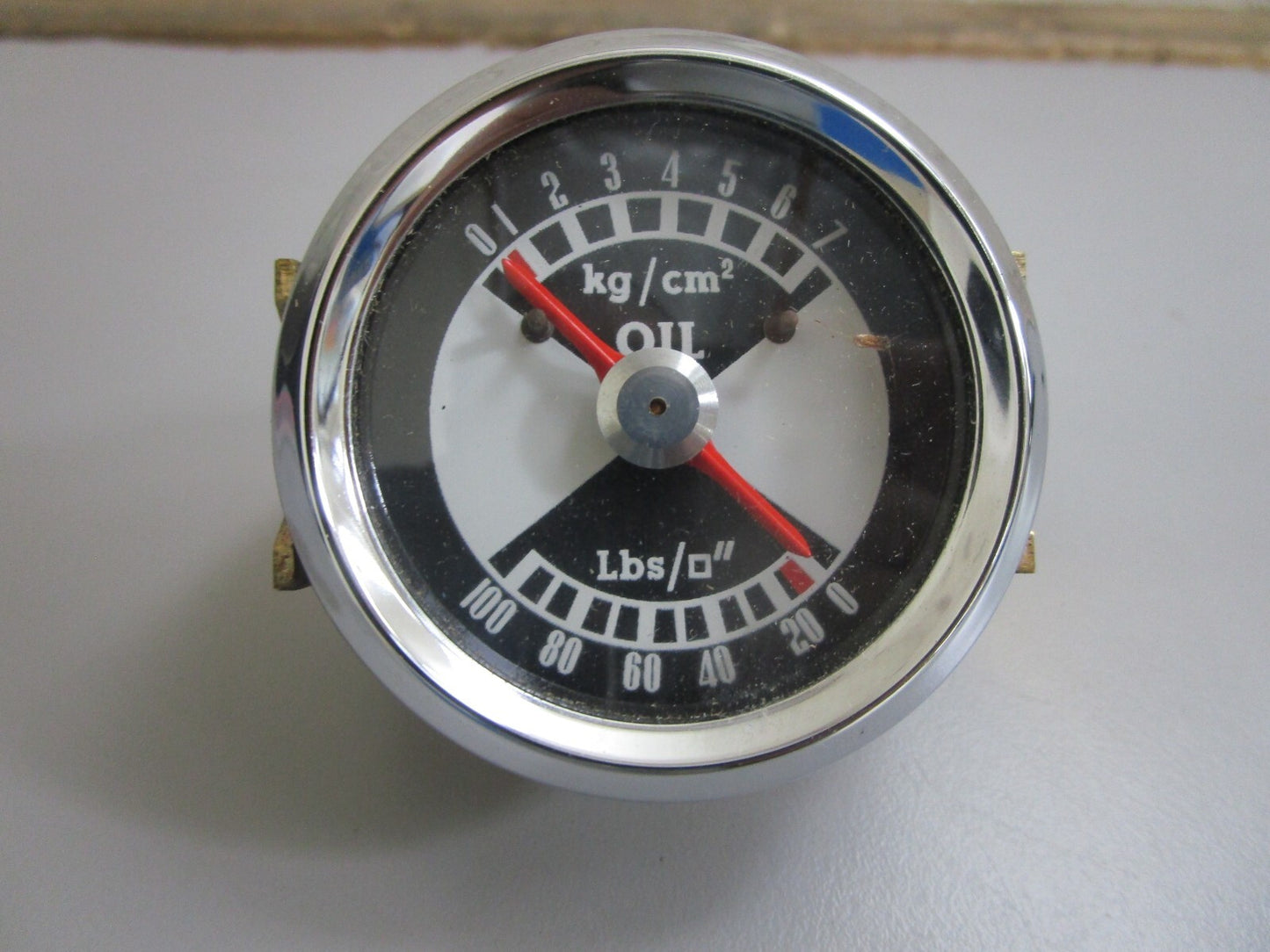 *NEW OEM* 0820 Volvo Penta Engine Oil Pressure Gauge 100 PSI 808171