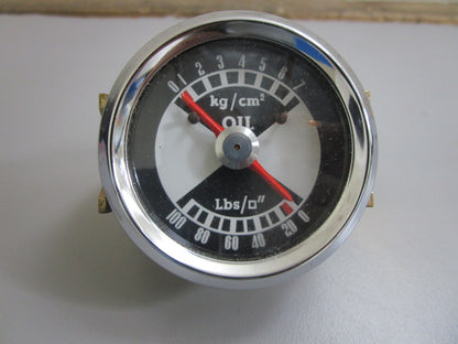 *NEW OEM* 0820 Volvo Penta Engine Oil Pressure Gauge 100 PSI 808171