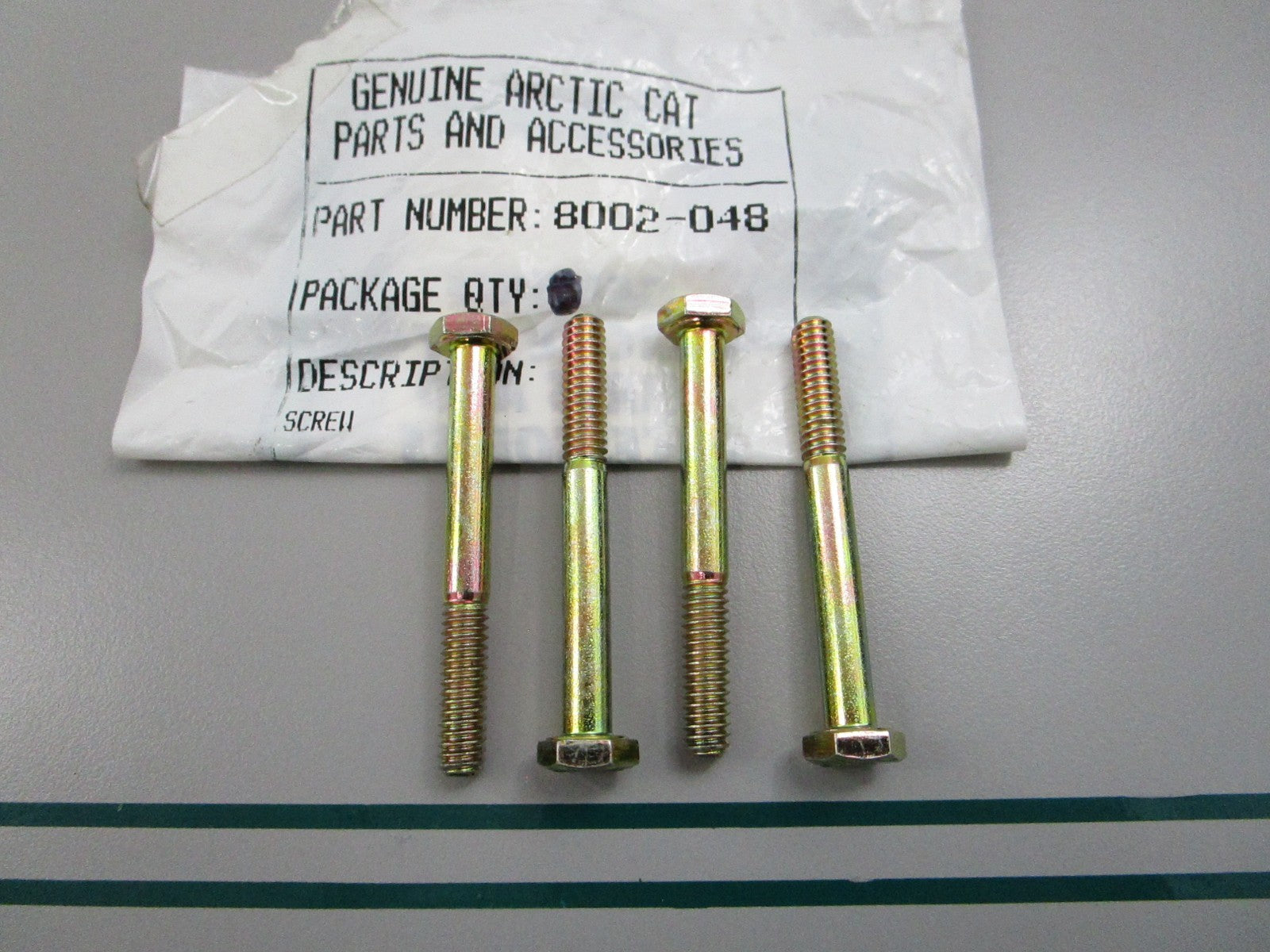 NEW OEM (LOT OF 4) 8002-048 Arctic Cat Screw 0810