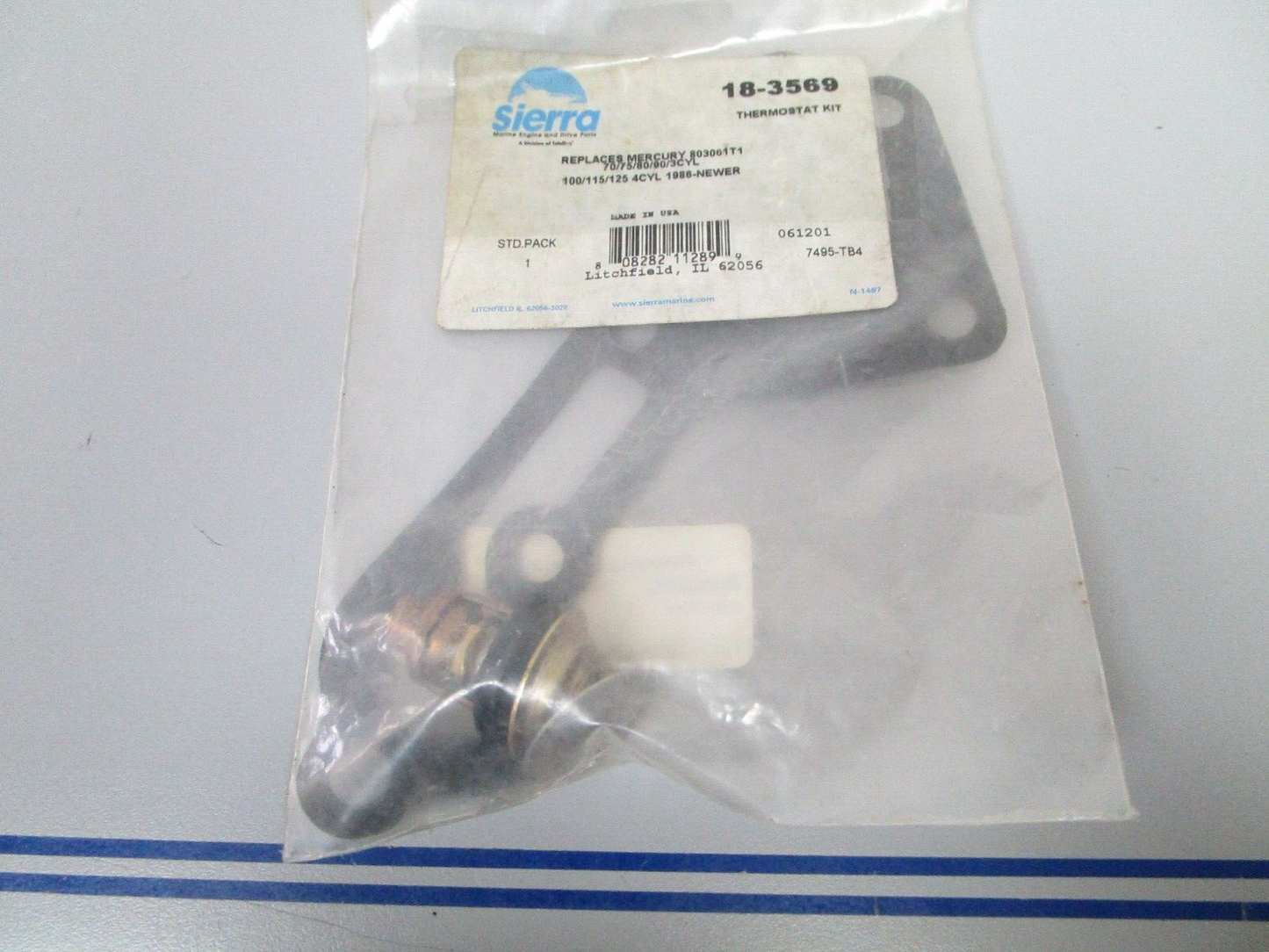 *NEW* 0770 Sierra Thermostat Kit 18-3569 Replaces: Mercury 803061T1