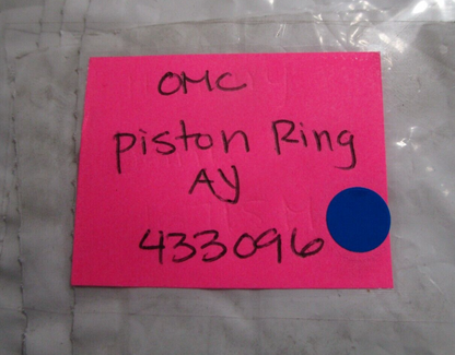 *NEW OEM* 0810 OMC Johnson Evinrude Piston Ring Assembly 433096 0433096