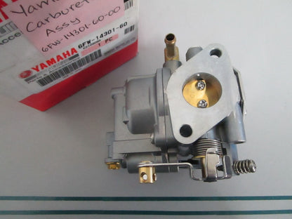 NEW OEM 6FW-14301-60-00 Yamaha Carburetor Assy 0820