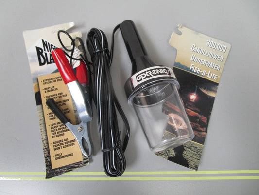 *NEW* 0810 Night Blaster 12V Fish-N-Lite UW-3000
