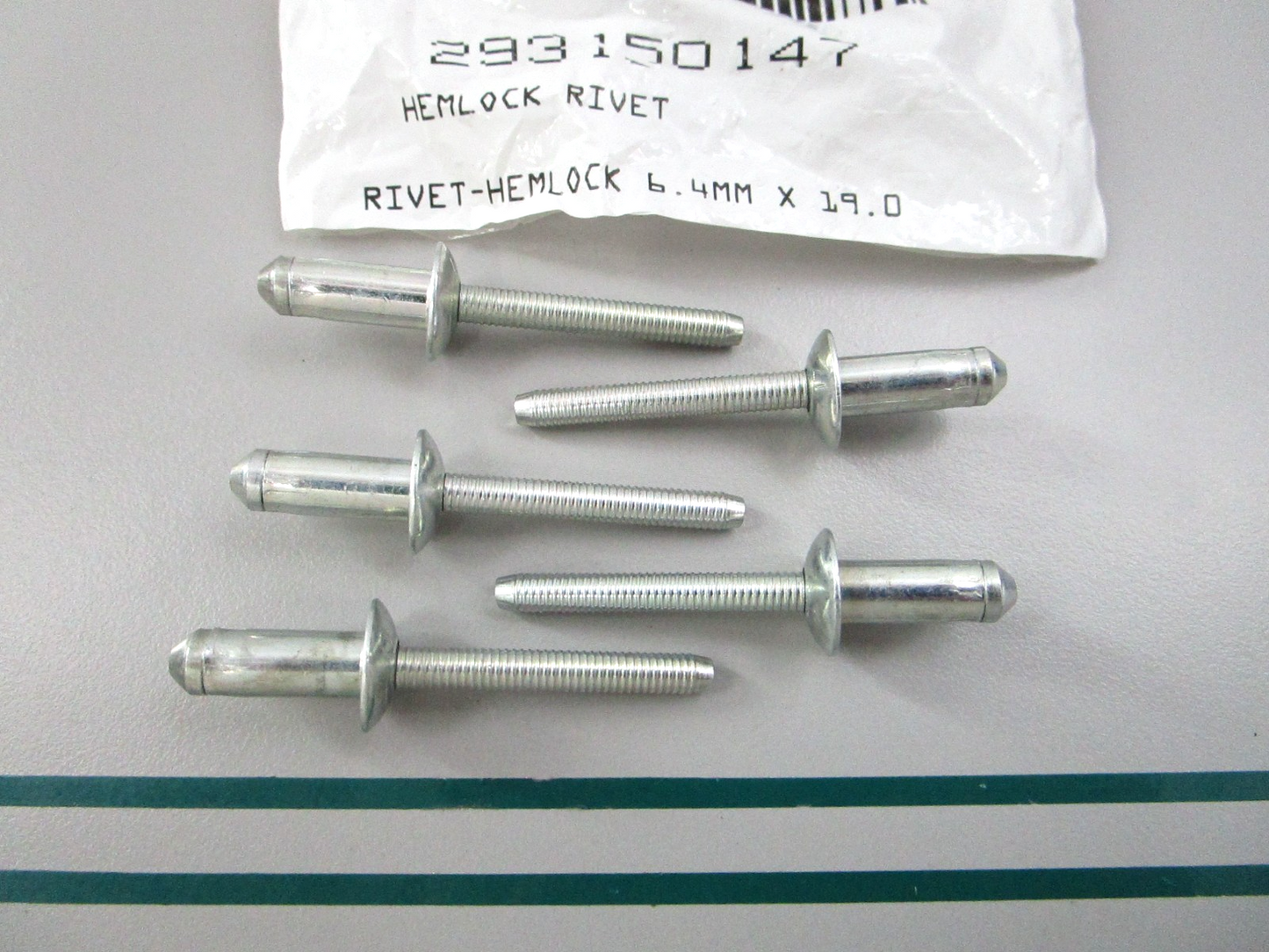 NEW OEM (LOT OF 5) 293150147 Can-Am Hemlock Rivet 0810