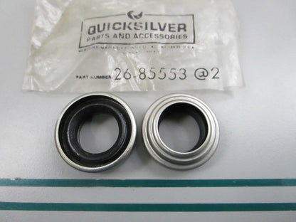 NEW OEM (LOT OF 2) 26-85553 Mercury Quicksilver Oil Seal 0810