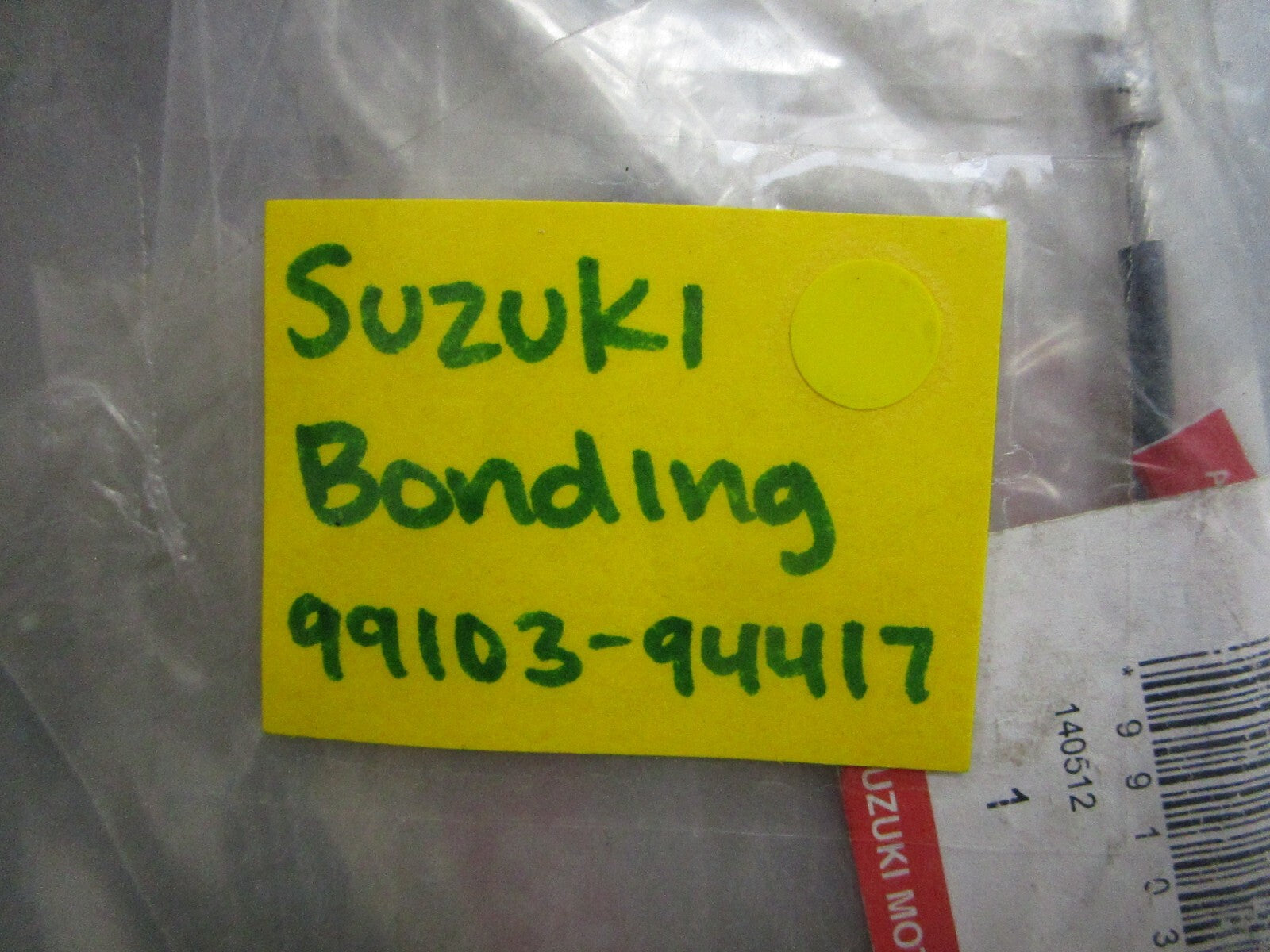 *NEW OEM* (LOT OF 2) 0810 Suzuki Bonding 99103-94417