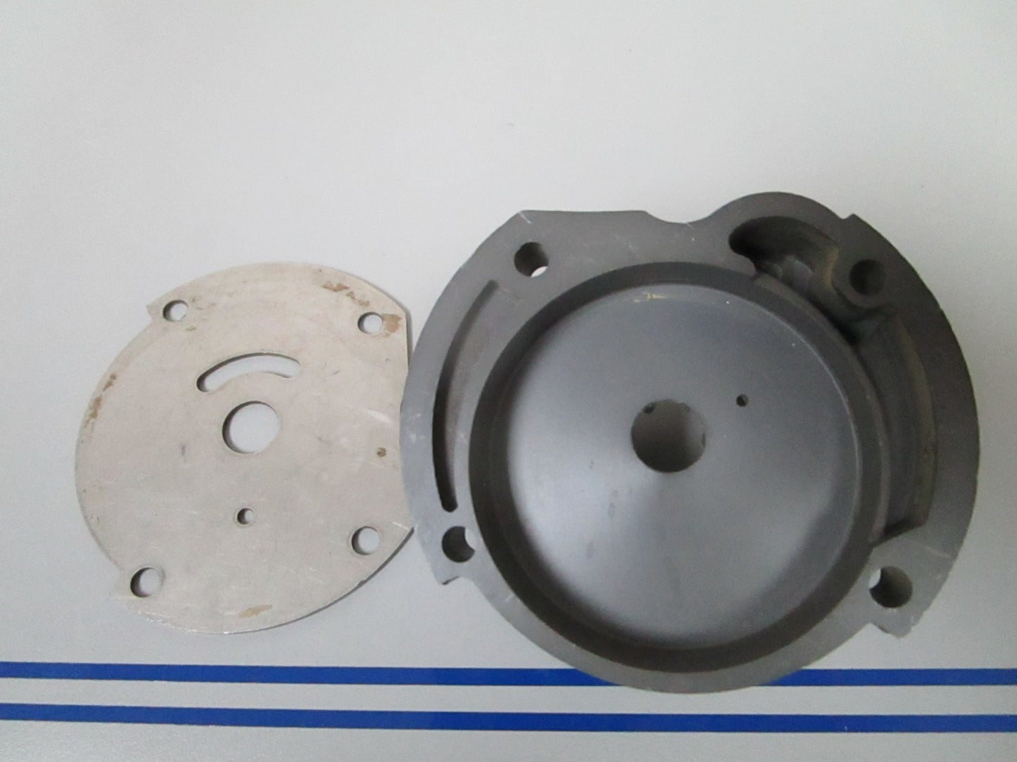 NEW OEM 303442 0303442 OMC Johnson Evinrude Impeller Housing & Plate 0720