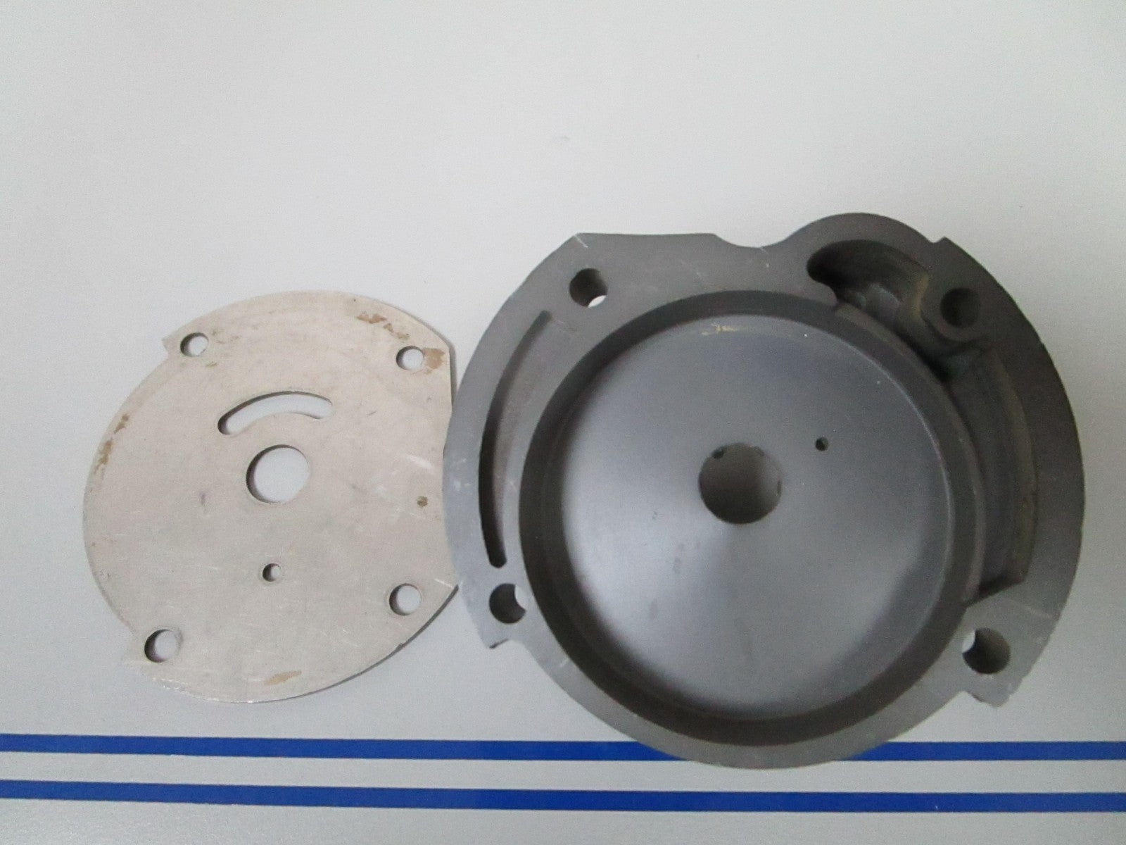 NEW OEM 303442 0303442 OMC Johnson Evinrude Impeller Housing & Plate 0720