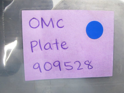 NEW OEM 909528 0909528 OMC Johnson Evinrude Plate 0810