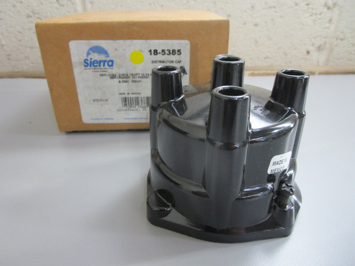 *NEW* 0810 Sierra Distributor Cap 18-5385 Replaces: Mercruiser 393-9459Q1