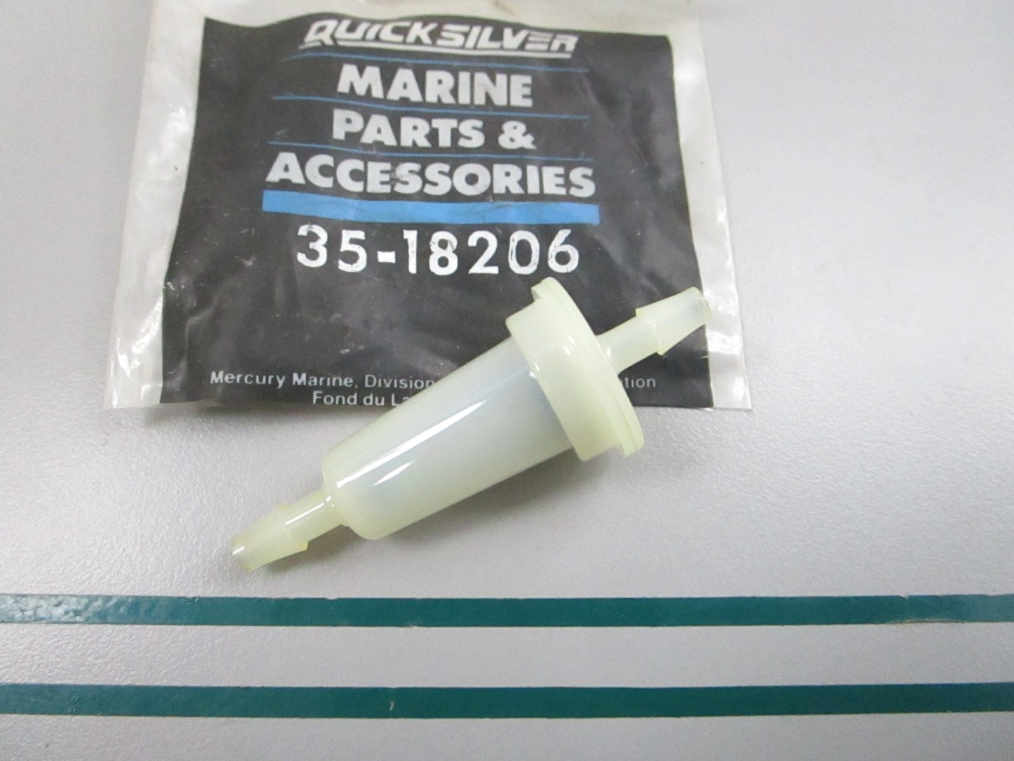 NEW OEM 35-18206 Mercury Quicksilver Fuel Filter 0810
