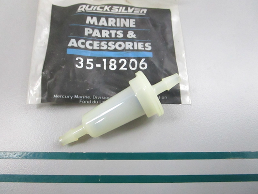 NEW OEM 35-18206 Mercury Quicksilver Fuel Filter 0810