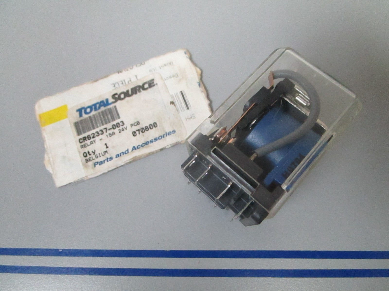 *NEW* 0720 Total Source 15A 12V PCB Relay CR62337-003 Replaces: Crown 062337-003