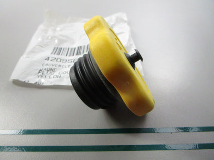 NEW 420956923 Ski-Doo Yellow Plug Cover 0810