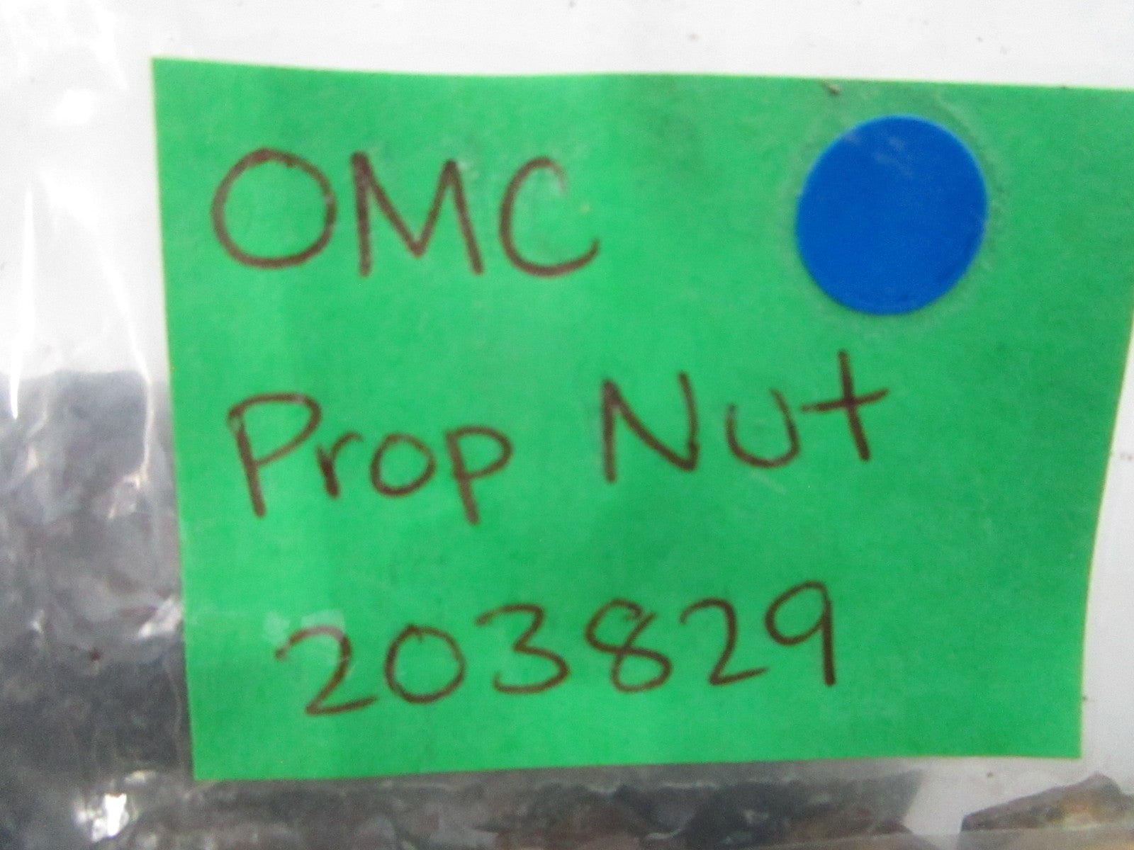 *NEW OEM* (LOT OF 2) 0810 OMC Johnson Evinrude Prop Nut 203829 0203829