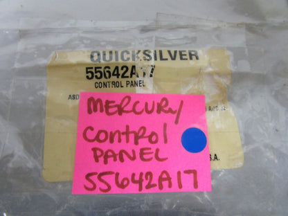 *NEW OEM* 0810 Mercury Quicksilver Control Panel 55642A17