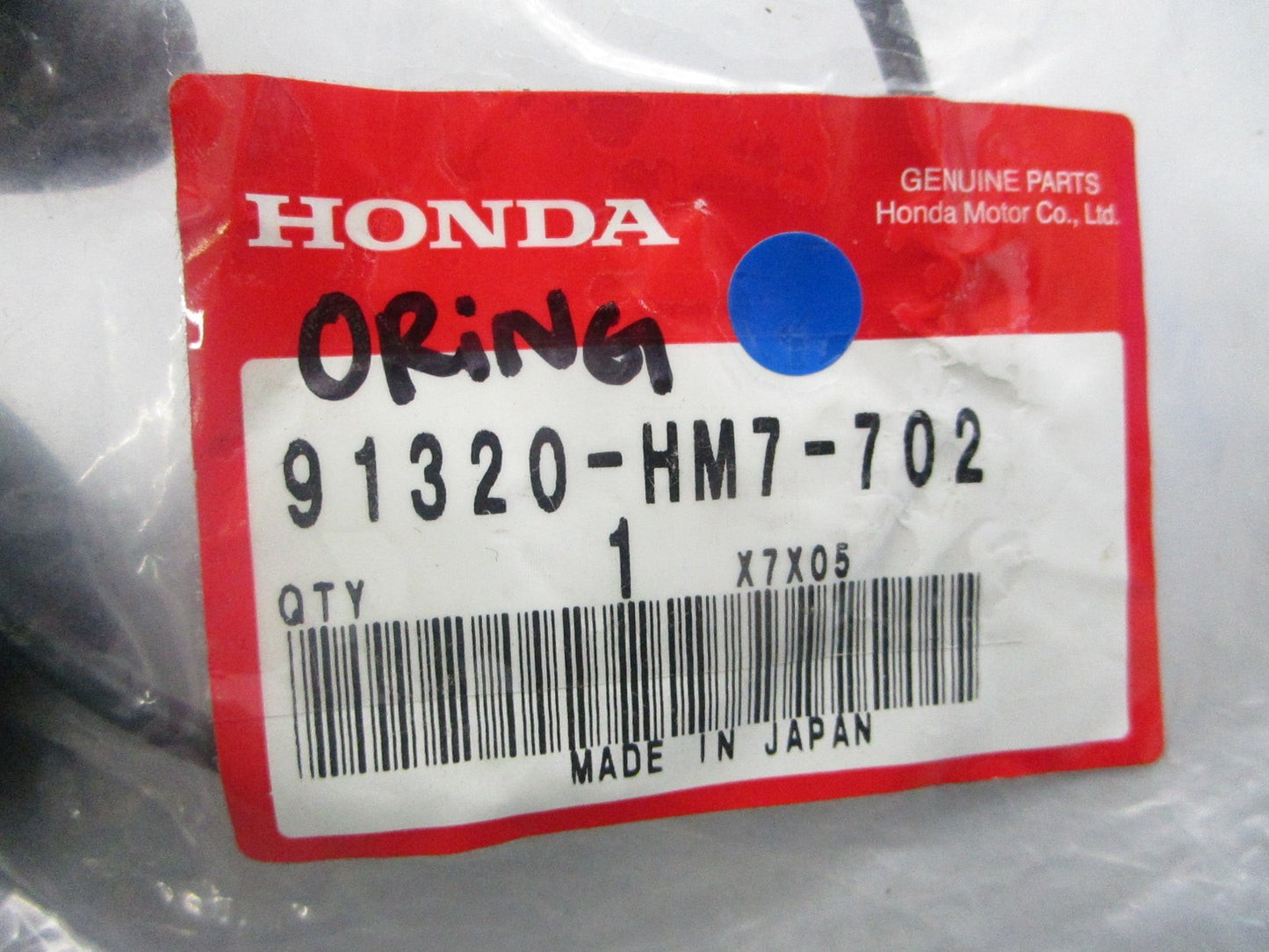 *NEW OEM* 0810 Honda O-Ring 91320-HM7-702