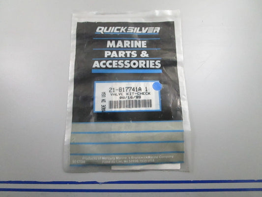 *NEW OEM* 0810 Mercury Quicksilver Check Valve Kit 21-817741A 1