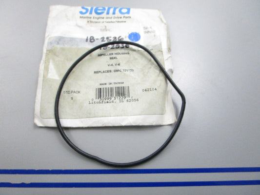 NEW 18-2536 Replaces: OMC 321120 0321120 Sierra Impeller Housing Seal 0810