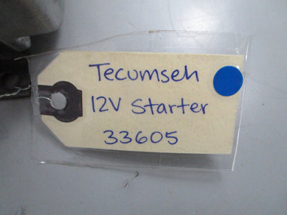 *NEW OEM* 0820 Tecumseh 12V Starter 33605