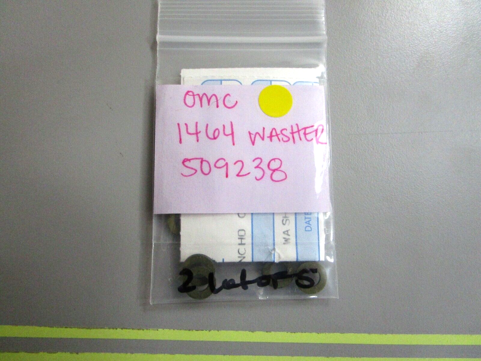 *NEW OEM* (LOT OF 5) 0750 OMC Johnson Evinrude WASHER 509238 0509238